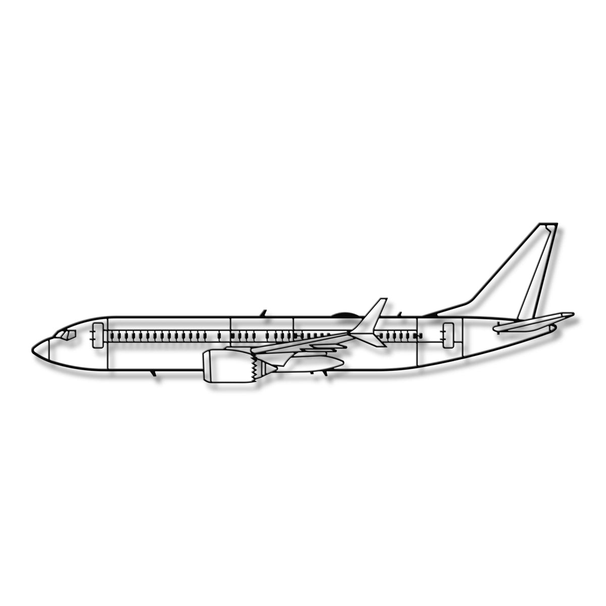 Boeing 737 MAX – Nowoczesny standard lotów pasażerskich, stalowy model