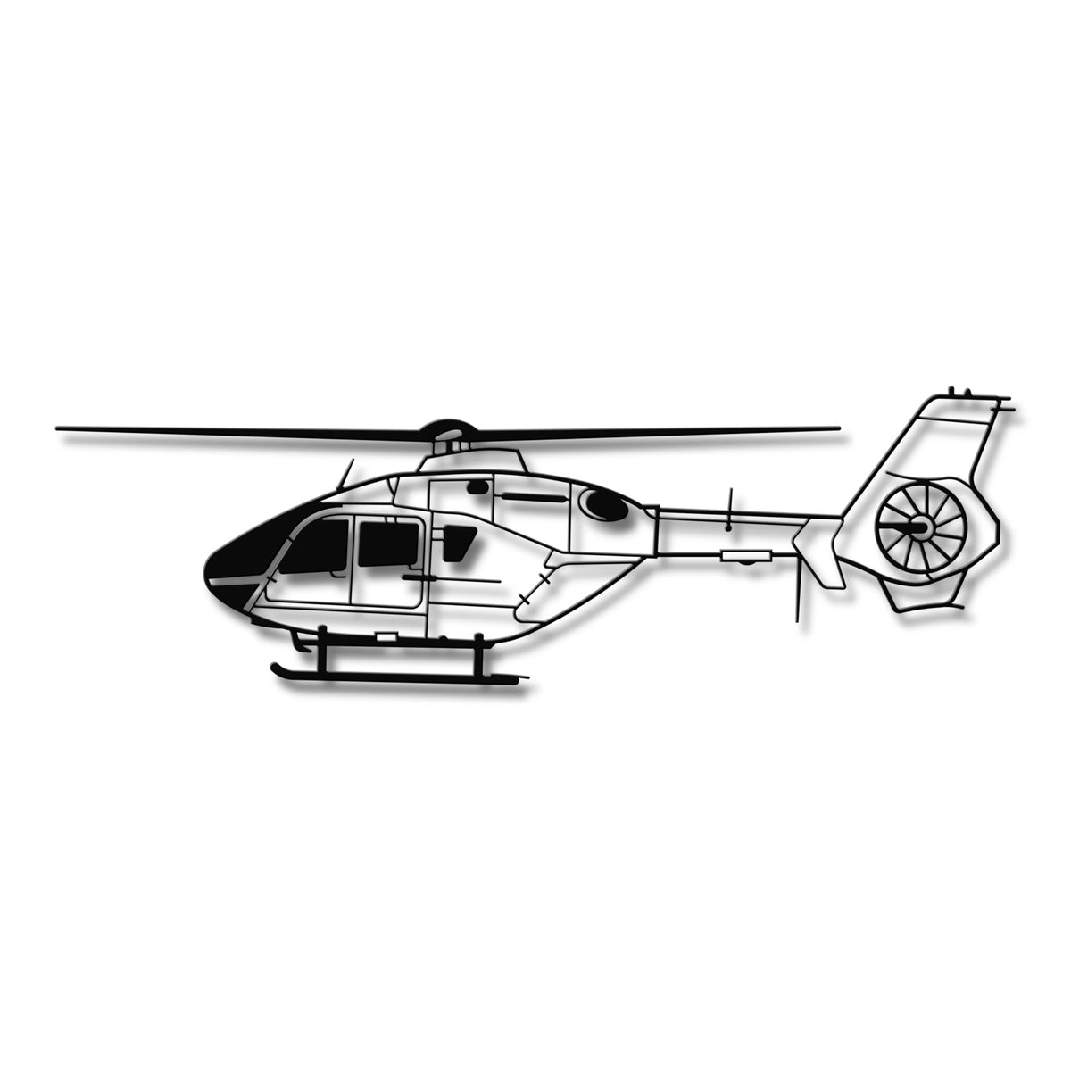 Eurocopter EC135 – Śmigłowiec ratowniczy i legenda LPR, precyzyjna metalowa sylwetka