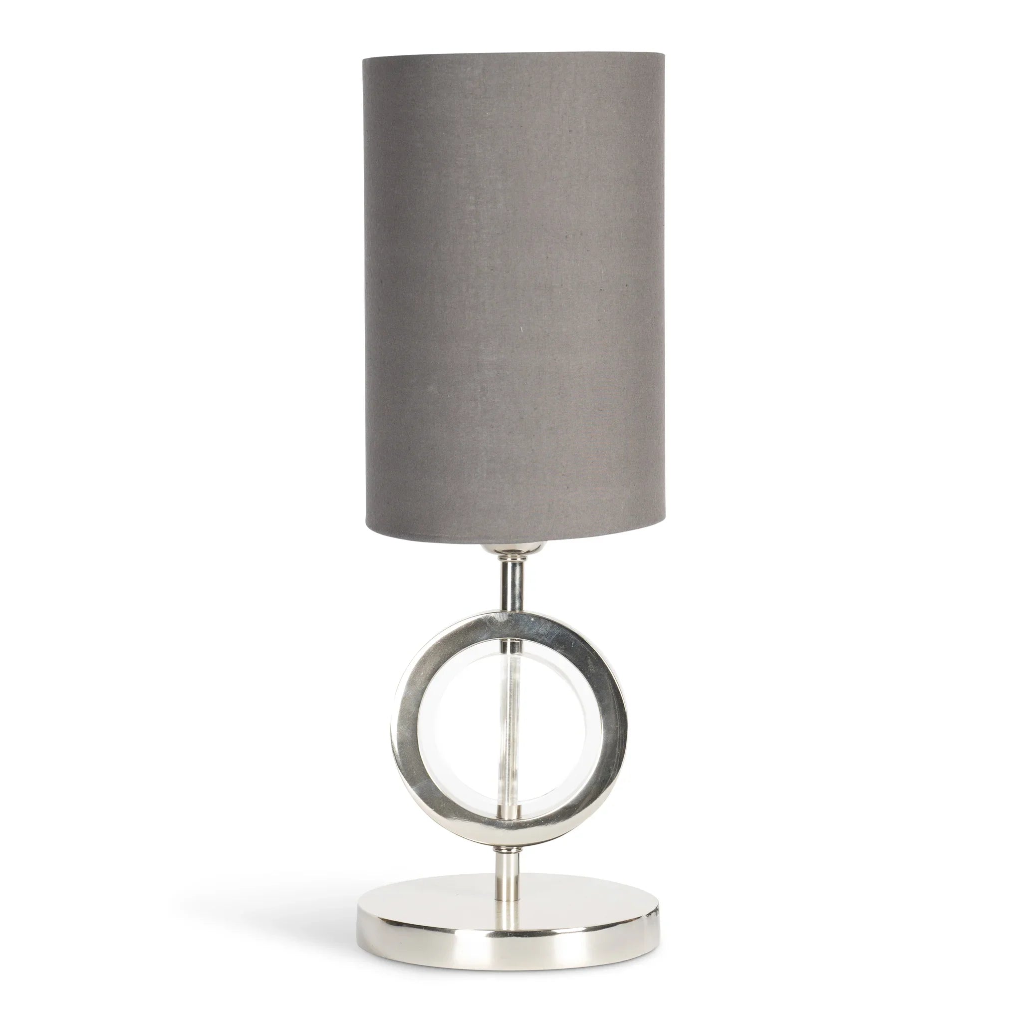 Lampa Art Deco Krąg Solo, Srebrna - widok 6