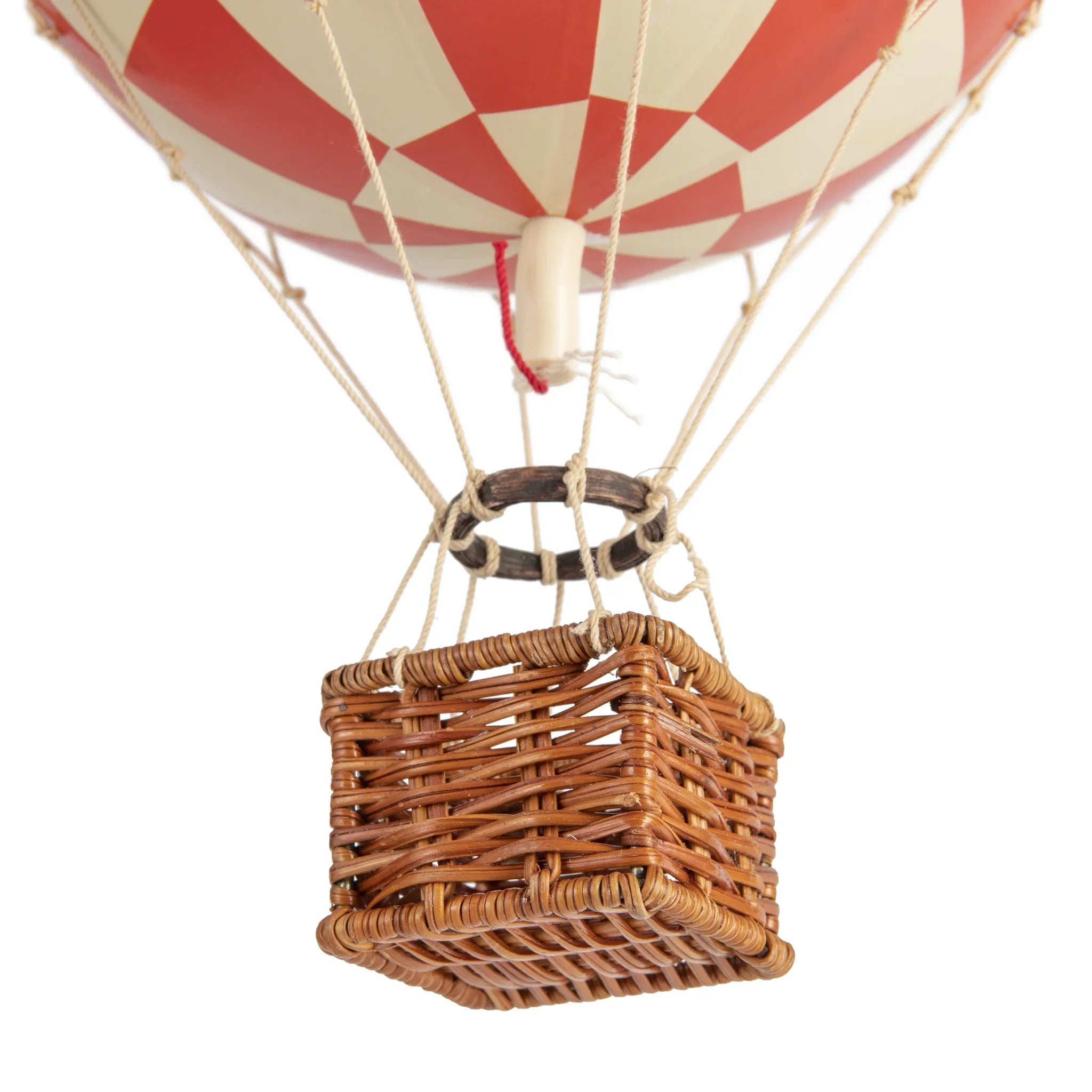 Podróżniczy Balon w Kratę, Czerwony - widok 2