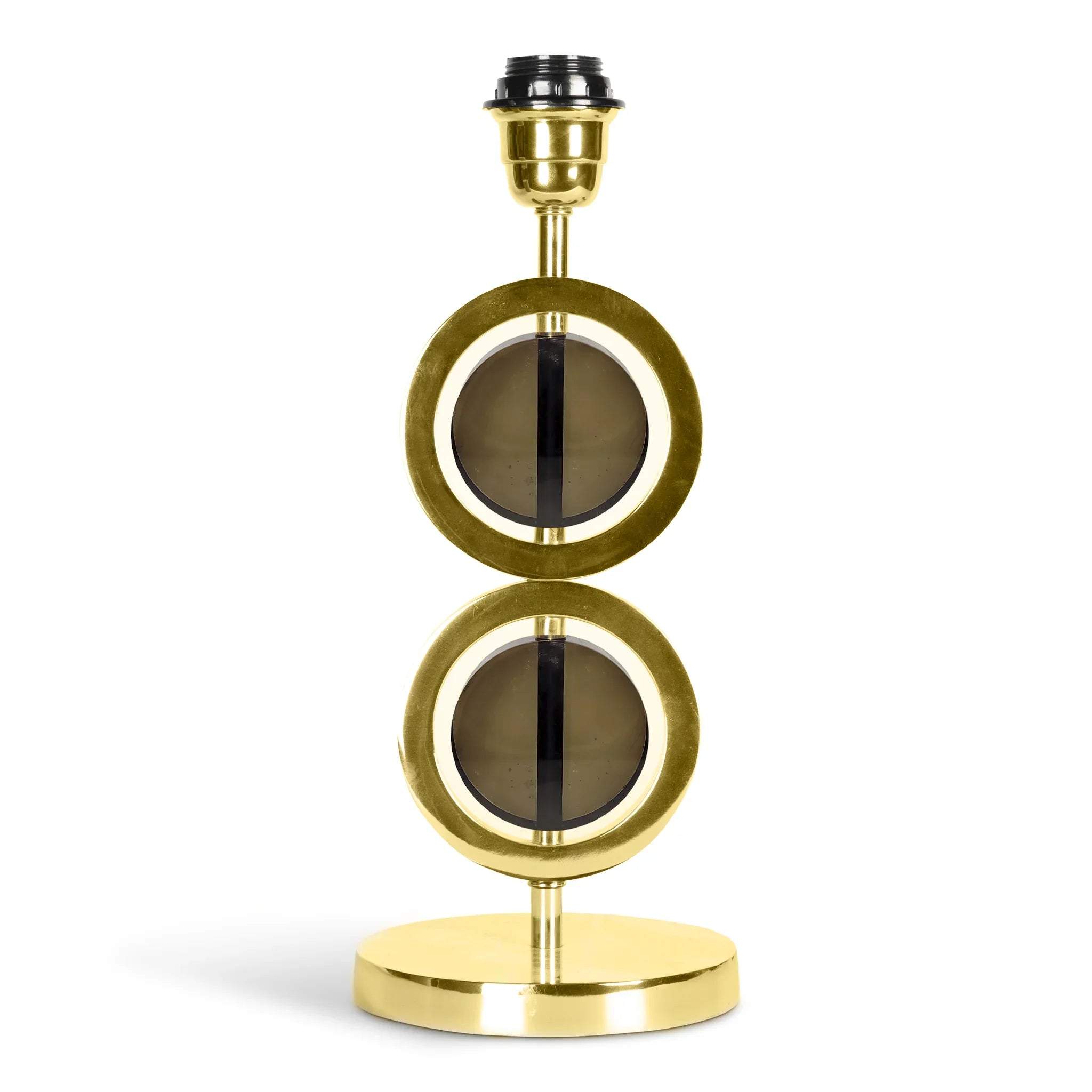 Podwójna Lampa Art Deco w Złocie