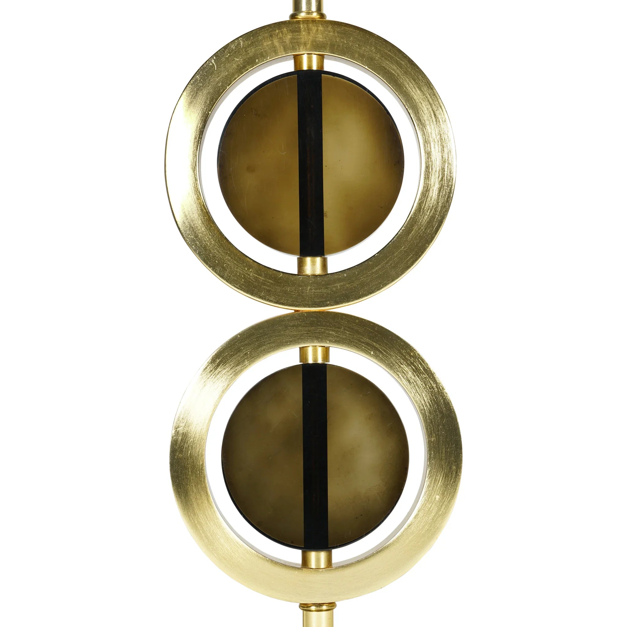 Podwójna Lampa Art Deco w Złocie - widok 4